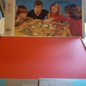 Milton Bradley Classic Family Board Game - Red Edition